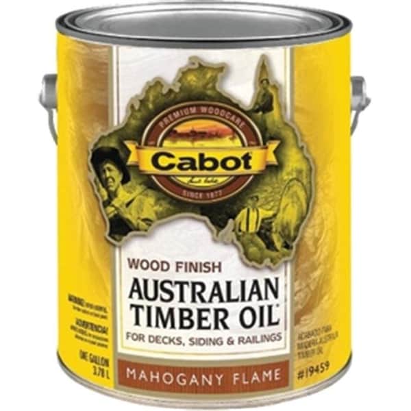 Cabot Cabot 81007 1 Gallon; Mahogany Flame Australian Timber Oil Wood Finish; Reduced Water 80351810077 - main